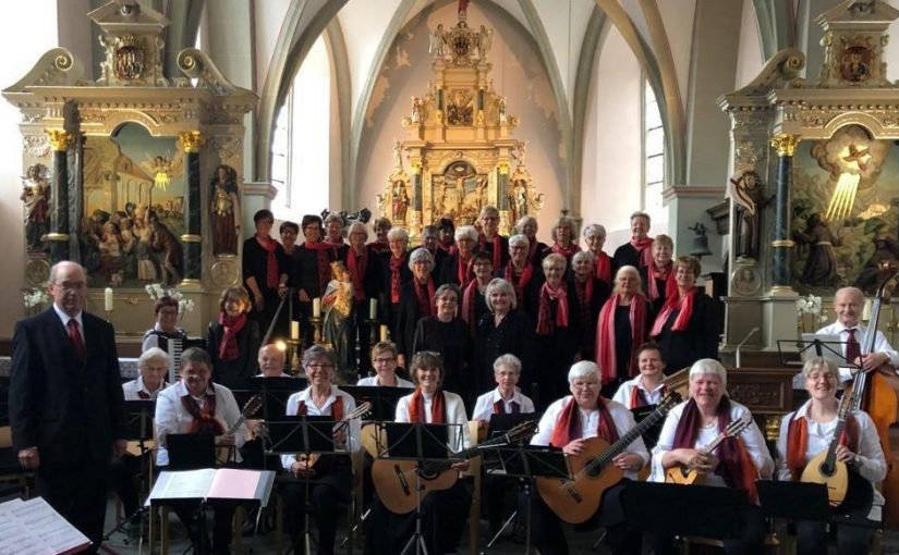 Mandolinenorchester Morsbacher Chor Rietberg Klosterkirche St. Katharina