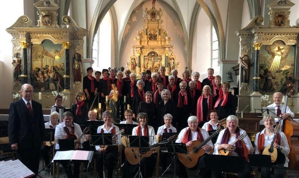 Mandolinenorchester Morsbacher Chor Rietberg Klosterkirche St. Katharina